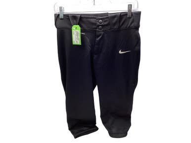 Used Nike BLACK SOFTBALL PANTS BB/SB Pant Womens Black SM 11347-S000266346