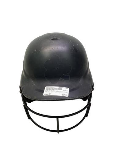 Used RIP-IT BLACK HELMET Batting Helmet w/Mask Black SM 11347-S000266335