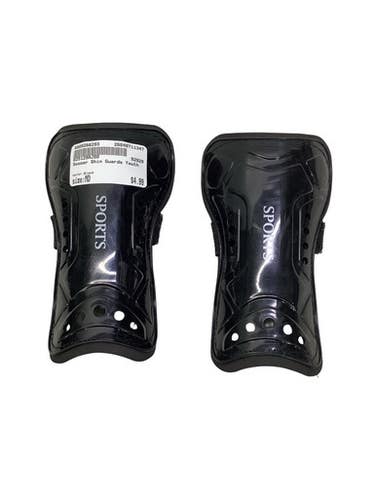 Used Soccer Shin Guards Youth Black MD 11347-S000266293