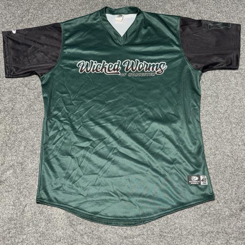 Wicked Worms of Worcester Red Sox Woo Sox #23 Team Issued Game Alt. Jersey Sz 48