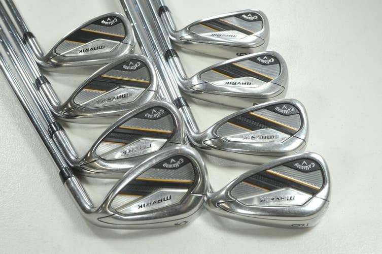 Callaway Mavrik 6-PW,AW,GW,SW Iron Set Stiff Flex Right Elevate 95 Steel #212451