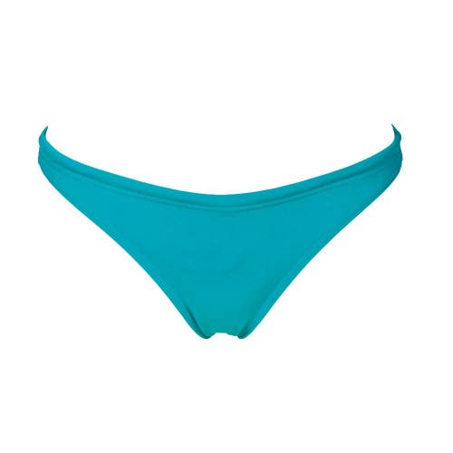 Arena Real Bikini Bottom Women's 2XS Green Elastic Waist Swimwear Beachy DSGL623