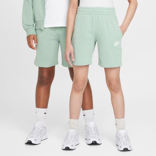 Nike Sportswear Club Fleece Shorts Kids Large Steam French Terry Running DSGL594