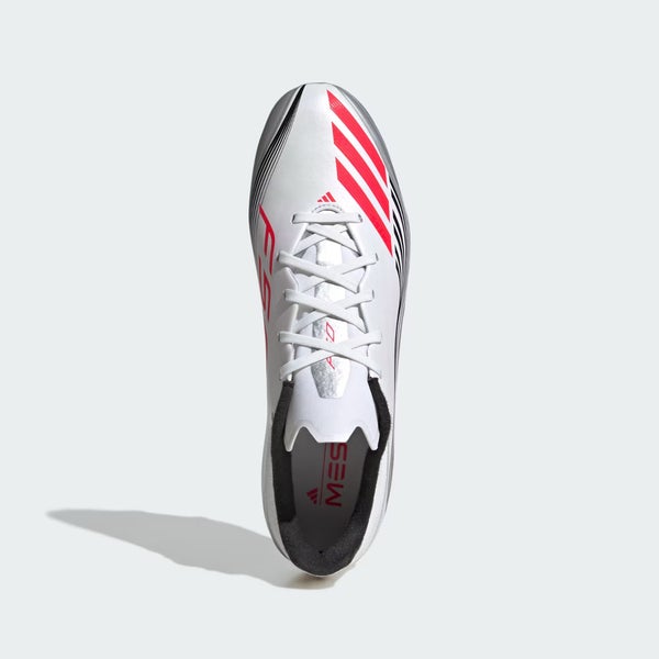 Adidas F50 Messi League JP7446 Men's White Silver FG-MG Soccer Cleats ...