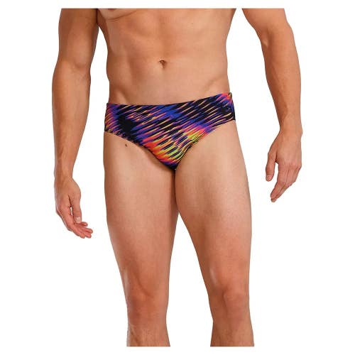 TYR Durafast Elite Brief Men's XL Multicolor UPF 50+ Jammer Swimwear DSGL645
