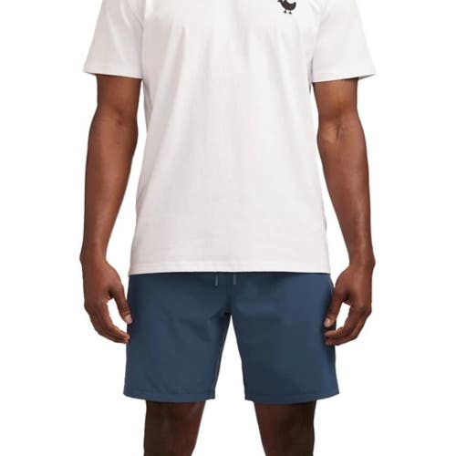 Bad Birdie Golf Shorts Men's Large Navy Stretch Drawstring Activewear DSGL587