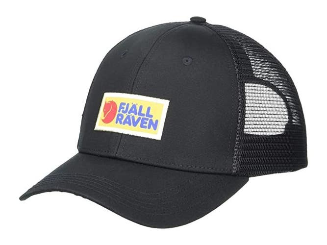 Fjallraven Vardag Langtradarkeps F78139-550 Hat Unisex L/XL Black Outdoor UPS634