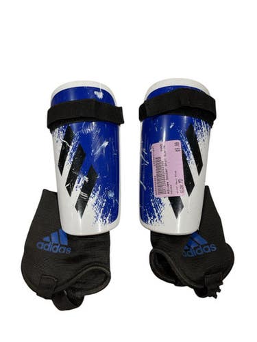 Used Adidas Soccer Shin Guards Youth Navy Blue MD 11847-S000033880