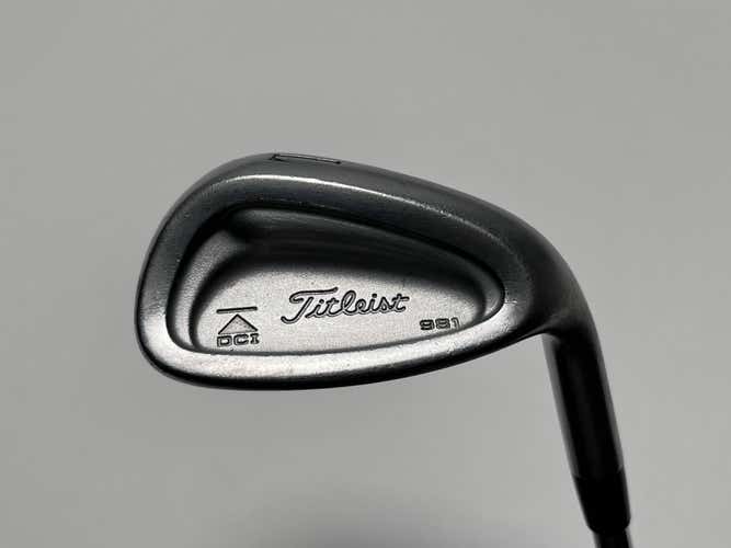Titleist DCI 981 Lob Wedge LW True Temper Dynamic Gold Wedge Steel Mens RH