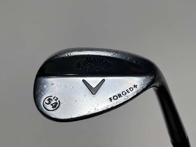 Callaway Forged + Chrome Wedge 54* 12 Bounce Wedge Steel Mens RH Midsize Grip