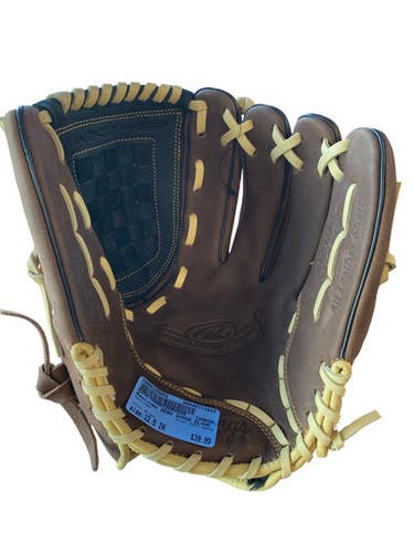 Used Rawlings ZERO SHOCK BB/SB Glove RH Throw Brown 12 1/2" 11883-S000159052