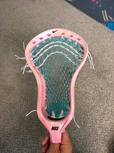 UNRELEASED BONE Nike L3 Fresh Stringing Head lightly used dyed pink (pat Spencer replica)