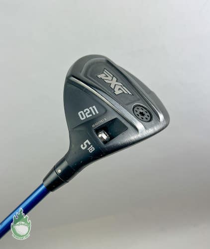 Right Handed 2021 PXG 0211 5 Wood 18* Riptide CB Senior Flex Graphite Golf Club