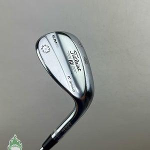 Right Handed Titleist Vokey SM6 K Grind Wedge 58*-12 Wedge Flex Steel Golf Club