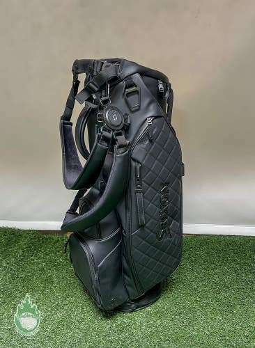 NEW LIMITED EDITION Srixon 2026 Blackout Collection Vessel Stand Bag 6-Way Top