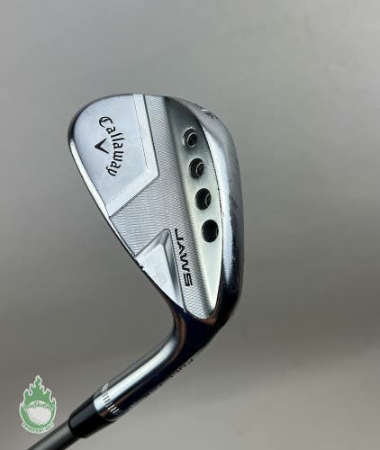 Used RH Callaway Jaws Chrome Full Toe Wedge 54*-12 Catalyst Wedge Golf Club