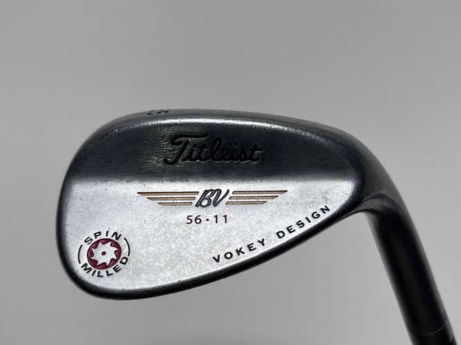 Titleist Vokey Spin Milled Chrome 2009 Wedge 56* 11 Bounce Wedge Steel Mens RH