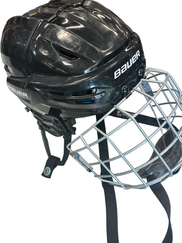 Used Bauer RE-AKT SM Helmet Cage Combo Black SM 11682-S000130227