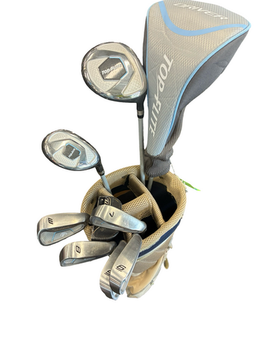 Used Top Flite TOP FLITE GOLF SET Womens Package Set RH Tan 10 Piece 11682-S000130216