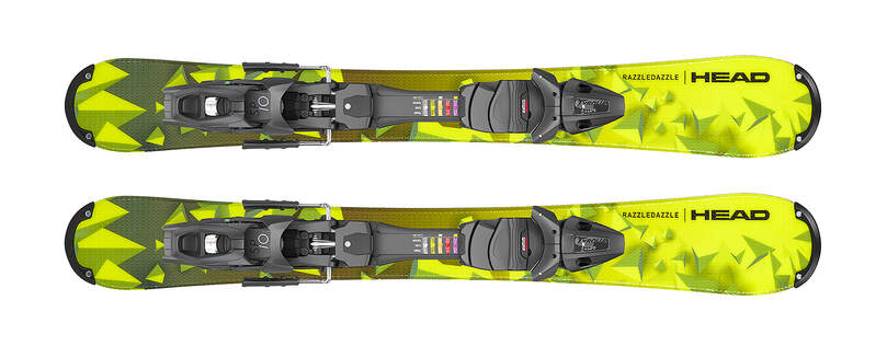 NEW HEAD RazzleDazzle yw/anth skiboards short skis , skblades 94cm with bindings