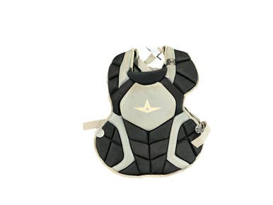 Used All Star CHEST PROTECTOR Catchers Chest Protector Black Intermed 10743-S000482220