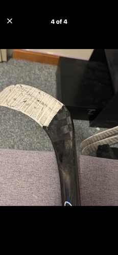 Intermediate Bauer Flypro Right Handed Hockey Stick P92 65 Flex (Used)