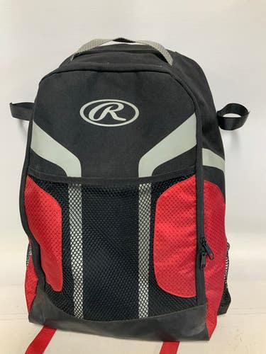 Used Rawlings BACKPACK BB/SB Player Backpack Wine And Black 11823-S000037996