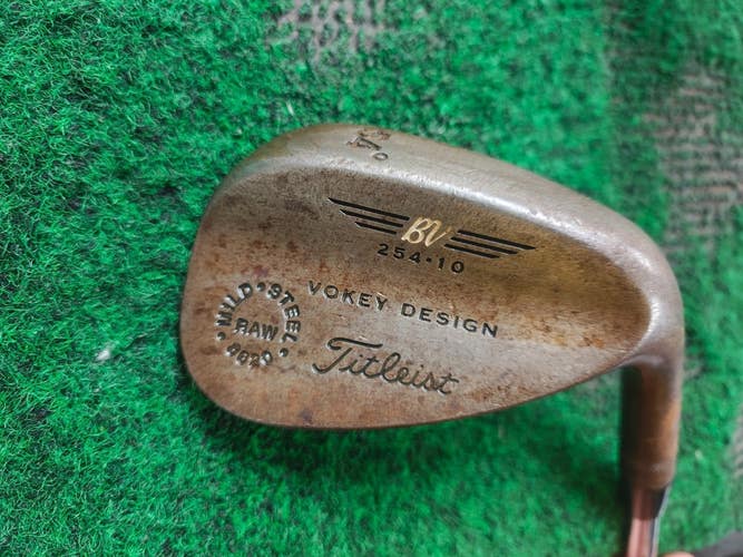 Titleist Vokey Design Raw Steel 254.10 Sand Wedge SW 54 Degree 54.10