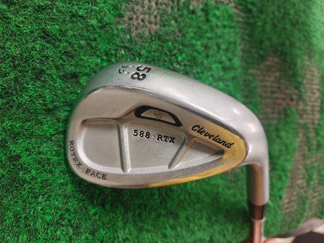 Cleveland 588.RTX Rotex Face 58 Degree Gap Wedge GW 58.12