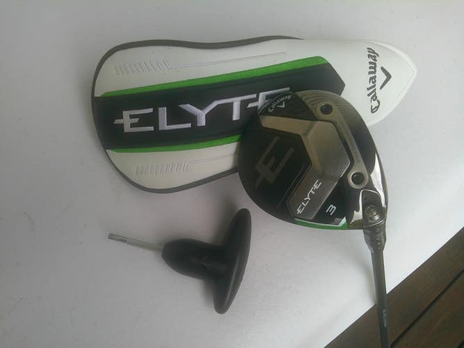 Callaway ELYTE 15* 3-Wood w/ VANQUISH R2 Senior Shaft - HC & Tool