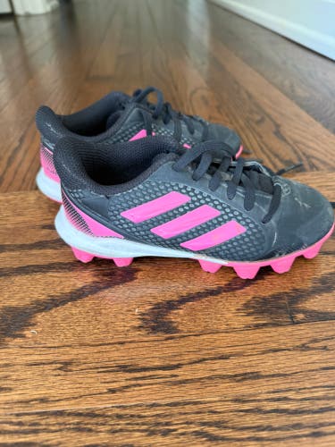 Kids 12K (Little Kids) Youth Adidas Molded Cleats Cleats (Used)