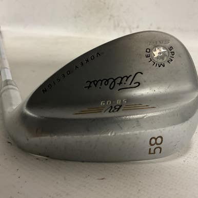 Used Titleist SM4 Golf Wedge Mens RH 58 Degree 11855-S000201232