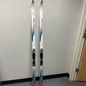 Used PELTONEN CALIBRE Boys XC Ski/Binding White And Purple 160 cm 11855-S000201221