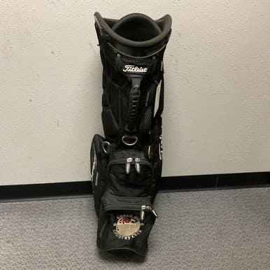 Used Titleist STA Mens Stand Bag Black 11855-S000201204