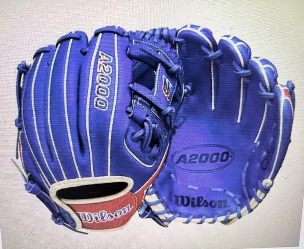 Wilson A2000 11.5", DP15 Infield Baseball Glove, Pedroia Fit - Autism Awareness