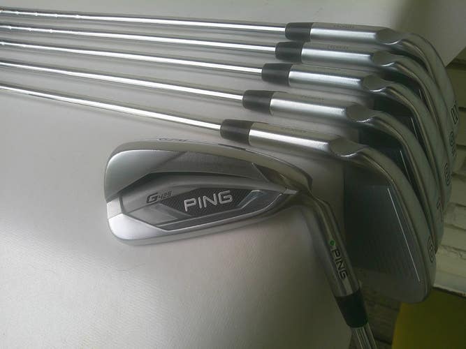 PING G425 (5i-PW) Green Dot Iron Set w/ AWT Regular Flex Shafts