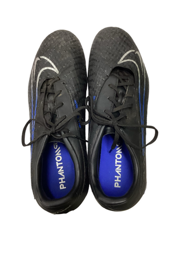 Used Nike PHANTOM Soccer Cleats Black Senior 8 11613-S000179477