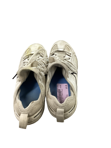 Used Nike LAX Cleats Boys White Youth 07.0 11613-S000179433