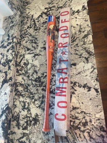 Brand New Combat MFG Spec A1 Alloy BBCOR “Greatest Show On Dirt” Certified Bat (-3) 29 oz 32" (New)