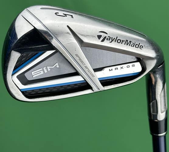 TaylorMade SIM MAX OS Individual 5-Iron 20* Graphite Ventus Blue 6R Regular RH