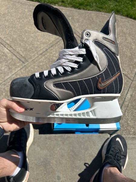 Black/Gray Nike Ignite 7 Hockey Skates Regular Width 13 (Used)