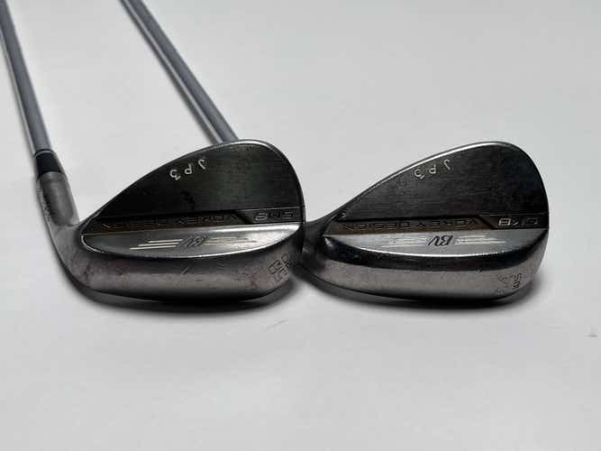 Titleist Vokey SM8 Brushed Steel Wedge Set 54* 10 58* 12 S400 Stiff Steel RH