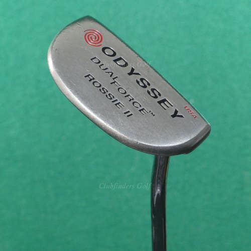 Odyssey Dual Force Rossie II Double-Bend Mid-Mallet 35" Putter Golf Club
