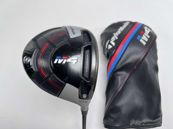 TaylorMade M4 Driver 10.5* Fujikura Atmos Red 5A Senior Graphite Mens RH HC