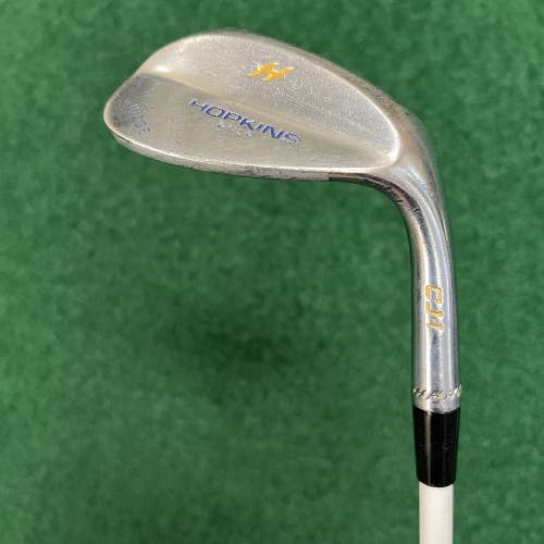 Hopkins Golf CJ-1 60 Lob Wedge LW Right Hand White Steel Shaft Wedge Flex