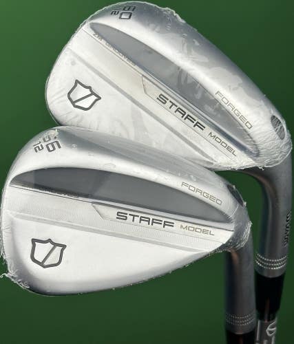 Wilson Staff Model ZM Forged Wedge Set 56-12*, 60-12* SW LW Steel RH NWW