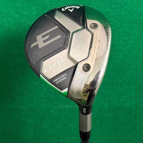 Callaway ELYTE 20 Fairway Wood Heaven Wood Vanquish 5/R2 Seniors w/ HC