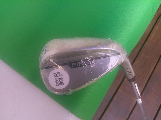 PING S159 Tour Chrome Black Dot 54.12S Sand Wedge w/ ZZ 115g Stiff Shaft