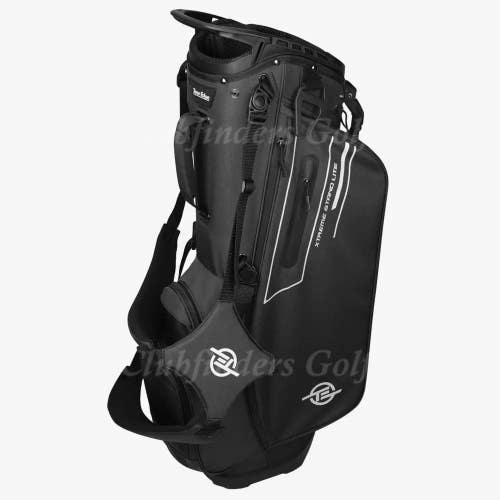 NEW Tour Edge Xtreme Lite Black 4-Way Golf Stand Bag w/ Raincover