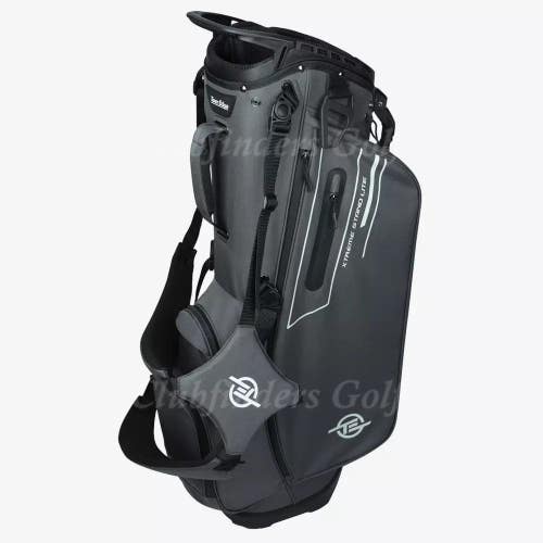 NEW Tour Edge Xtreme Lite Dark Grey 4-Way Golf Stand Bag w/ Raincover
